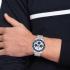 TOMMY HILFIGER TH85 Chronograph White Blue Dial 41mm Silver Stainless Steel Bracelet 1792157 - 3