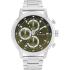 TOMMY HILFIGER Rocky Multifunction Green Dial 46mm Silver Stainless Steel Bracelet 1792180 - 0