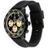 TOMMY HILFIGER TH85 Chronograph Black Dial 41mm Black Stainless Steel Black Leather Strap 1792182 - 1