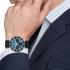 TOMMY HILFIGER TH85 Chronograph Light Blue Dial 41mm Silver Stainless Steel Blue Leather Strap 1792187 - 3