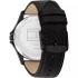 TOMMY HILFIGER Bruce Black Dial 43mm Black Stainless Steel Black Leather Strap 1792190 - 2