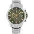TOMMY HILFIGER Jameson Multifunction Green Dial 43mm Silver Stainless Steel Bracelet 1792197 - 0