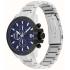 TOMMY HILFIGER Jameson Multifunction Blue Dial 43mm Silver Stainless Steel Bracelet 1792198 - 1