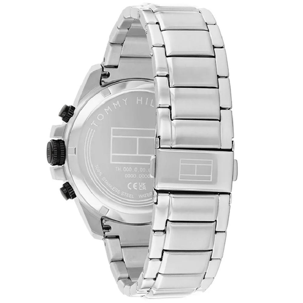 TOMMY HILFIGER Jameson Multifunction Blue Dial 43mm Silver Stainless Steel Bracelet 1792198