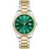 LACOSTE Capucine Green Dial 36mm Duo-Tone Gold and Silver Stainless Steel Bracelet 2001415 - 0