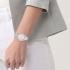 LACOSTE Parisienne Pink Dial With Crystals 30mm Silver Stainless Steel Bracelet 2001422 - 3