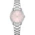 LACOSTE Parisienne Pink Dial With Crystals 30mm Silver Stainless Steel Bracelet 2001422 - 0