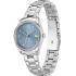 LACOSTE Parisienne Light Blue Dial With Crystals 30mm Silver Stainless Steel Bracelet 2001423 - 1