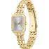 LACOSTE Parisienne Silver Dial With Crystals 28.3x20.7mm Gold Stainless Steel Bracelet 2001441 - 1