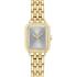 LACOSTE Parisienne Silver Dial With Crystals 28.3x20.7mm Gold Stainless Steel Bracelet 2001441 - 0