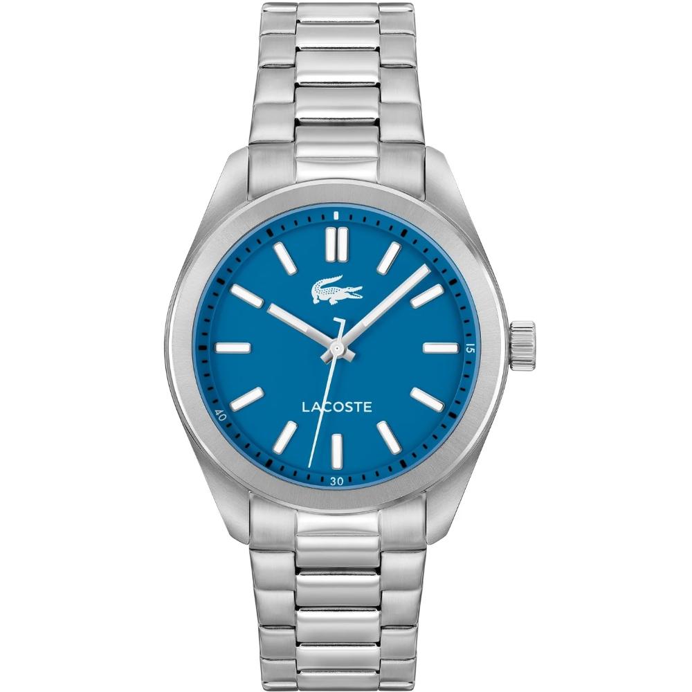 LACOSTE Monceau Blue Dial 40mm Silver Stainless Steel Bracelet 2011355