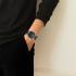LACOSTE Lisbon Black Dial 42mm Silver Stainless Steel Black Leather Strap 2011372 - 3