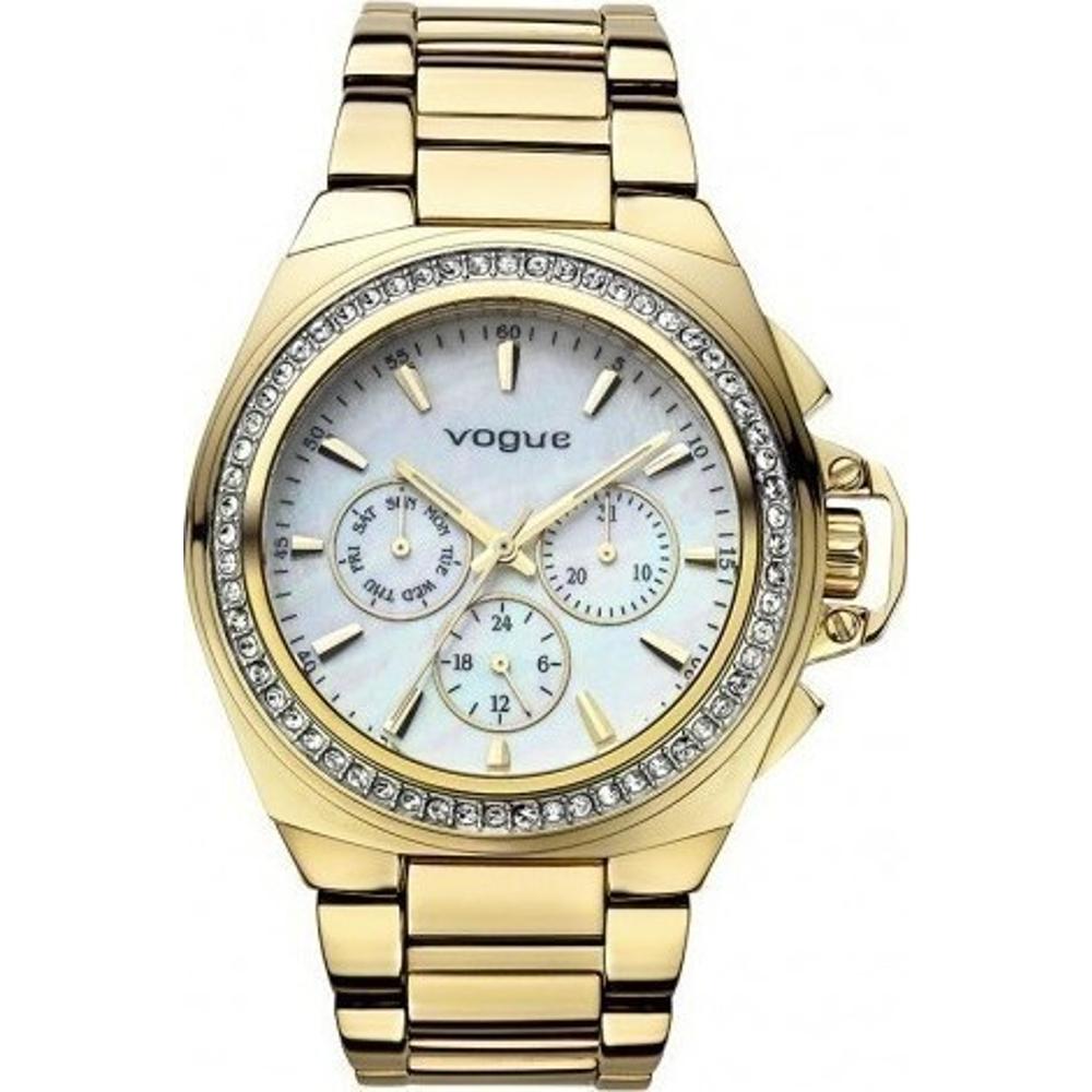 VOGUE Chronograph 40mm Gold Stainless Steel Bracelet 956041.1
