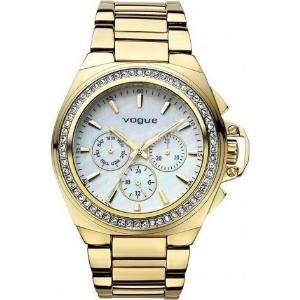 VOGUE Chronograph 40mm Gold Stainless Steel Bracelet 956041.1 - 6391
