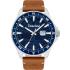 TIMBERLAND Swampscott Blue Dial 46mm Silver Stainless Steel Brown Leather Strap 15941JYTBL.03 - 0