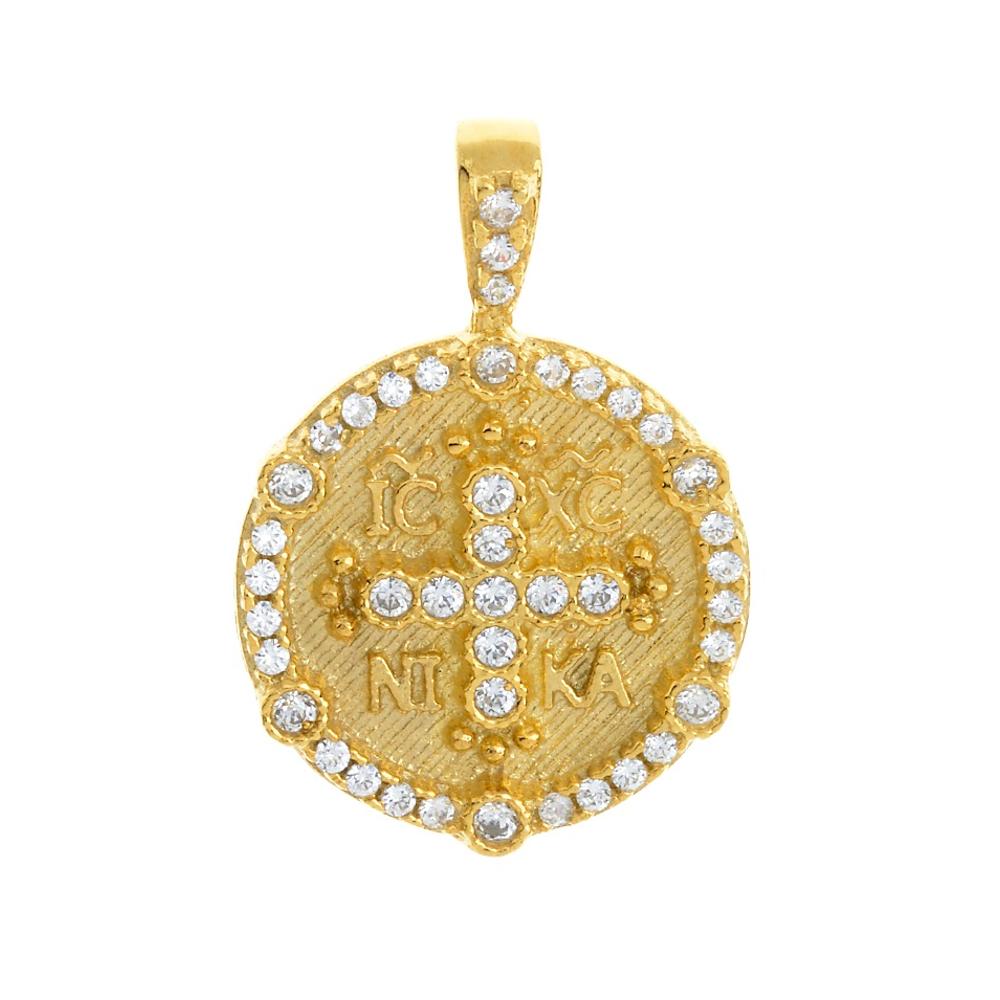 CHRISTIAN CHARMS Yellow Gold K14 with Zircon Stones 202142