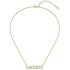 LACOSTE Necklace Gold Stainless Steel with Zircon Stones 2040061 - 1