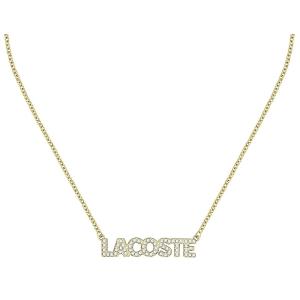 LACOSTE Necklace Gold Stainless Steel with Zircon Stones 2040061 - 49939