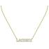 LACOSTE Necklace Gold Stainless Steel with Zircon Stones 2040061 - 0