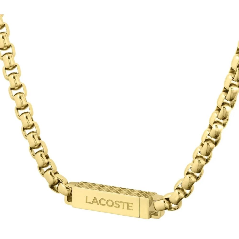 LACOSTE Necklace Gold Stainless Steel 2040122