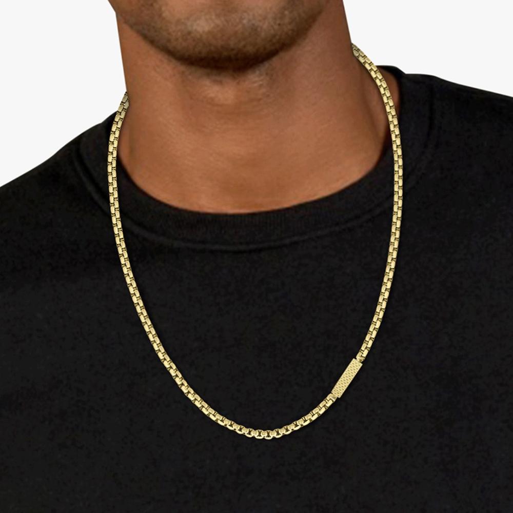 LACOSTE Necklace Gold Stainless Steel 2040122