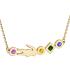 LACOSTE Necklace Gold Stainless Steel with Multicolour Zircon Stones 2040360 - 3