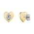 LACOSTE Hearts Earrings Gold Stainless Steel 2040401 - 1