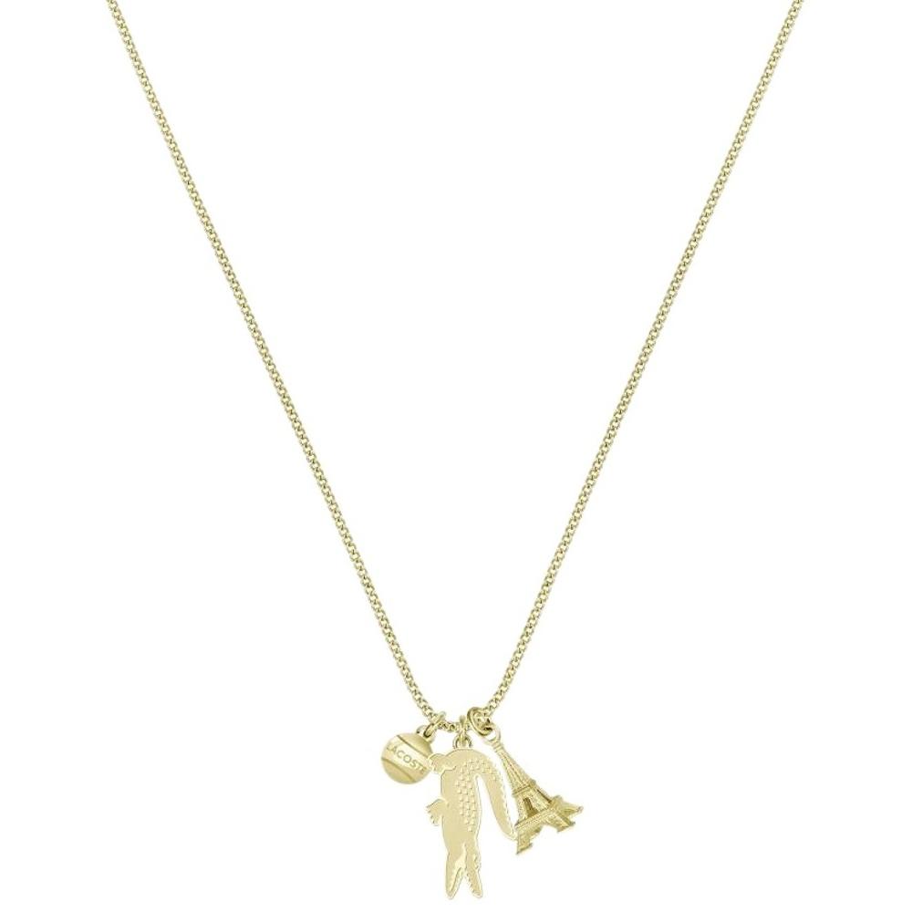 NECKLACE Women's LACOSTE Gold-Plated Stainless Steel 2040454