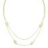 NECKLACE Women's LACOSTE Gold-Plated Stainless Steel 2040468 - 0