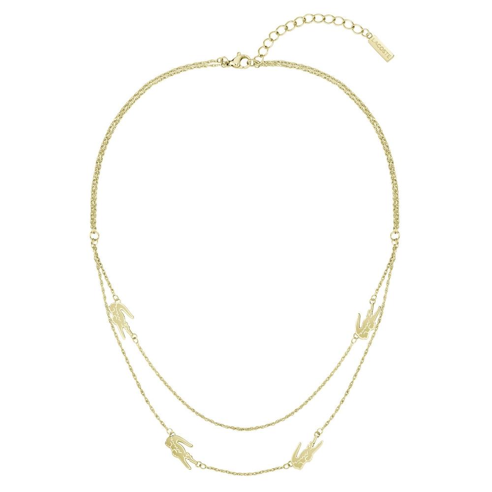 NECKLACE Women's LACOSTE Gold-Plated Stainless Steel 2040468