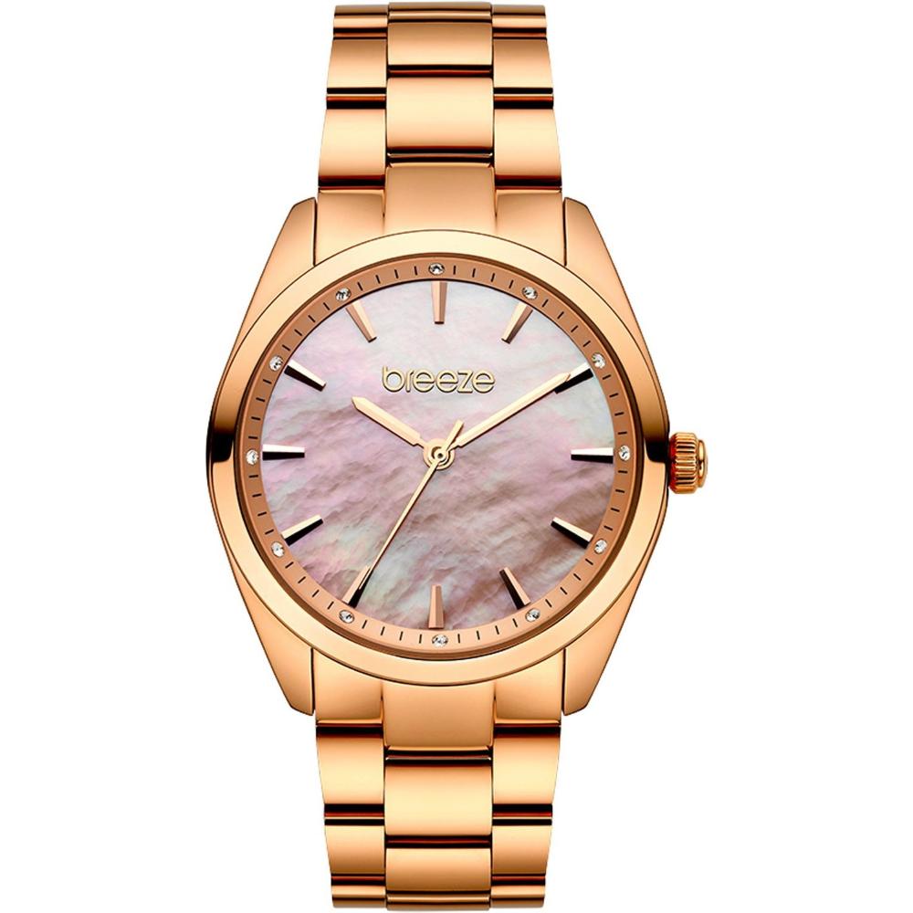 BREEZE Finesse 37mm Rose Gold Stainless Steel Bracelet 212051.4