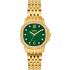 BREEZE Majestic Swarovski Green Dial 30mm Gold Stainless Steel Bracelet 212511.7 - 0