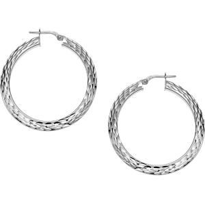 BREEZE Earrings Silver Hoops 925° Silver 213022.4 - 49336