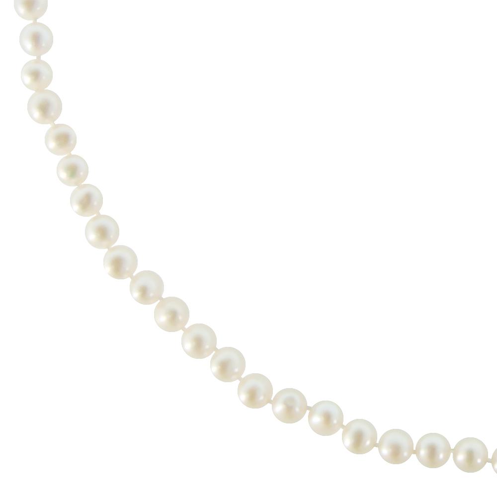 NECKLACE SENZIO with Pearls in 14K Yellow Gold 218004CN805