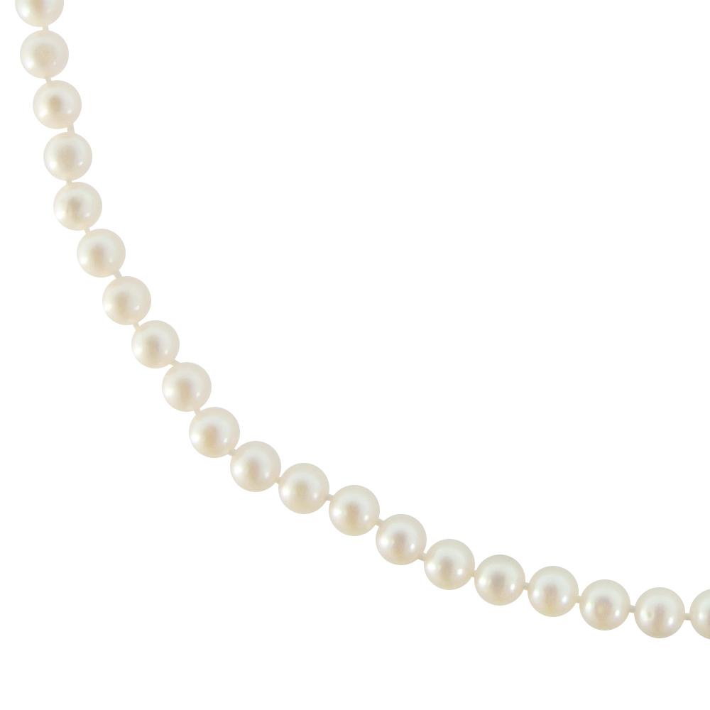 NECKLACE SENZIO with Pearls in 14K Yellow Gold 219021CN1008