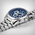 ROAMER Rockshell Mark III Chronograph Blue Dial 44mm Silver Stainless Steel Bracelet 220837-41-45-20 - 1