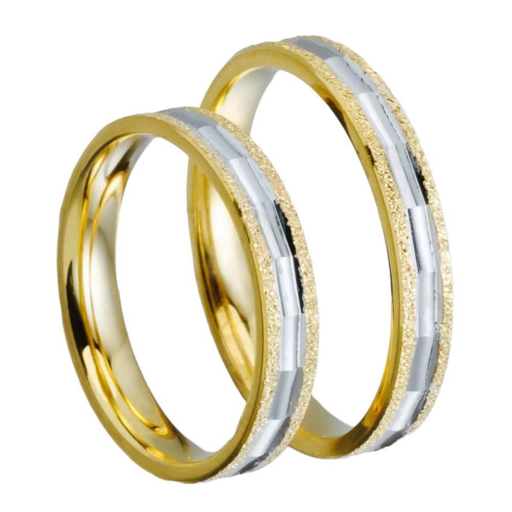 WEDDING RINGS Dinos Karalis Yellow and White Gold 24-10