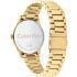 CALVIN KLEIN Iconic Gold Dial 35mm Gold Stainless Steel Bracelet 25200043 - 2