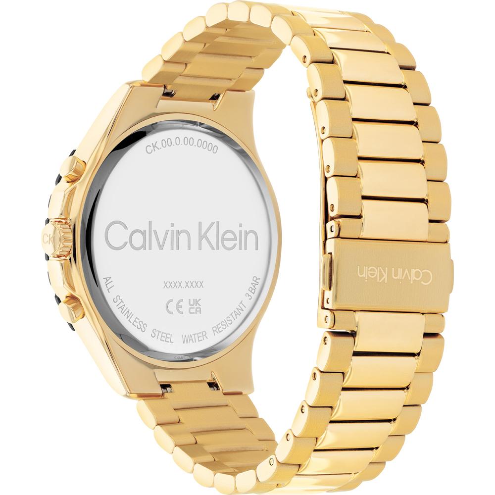 CALVIN KLEIN Sport Multifunction 44mm Gold Stainless Steel Bracelet 25200116