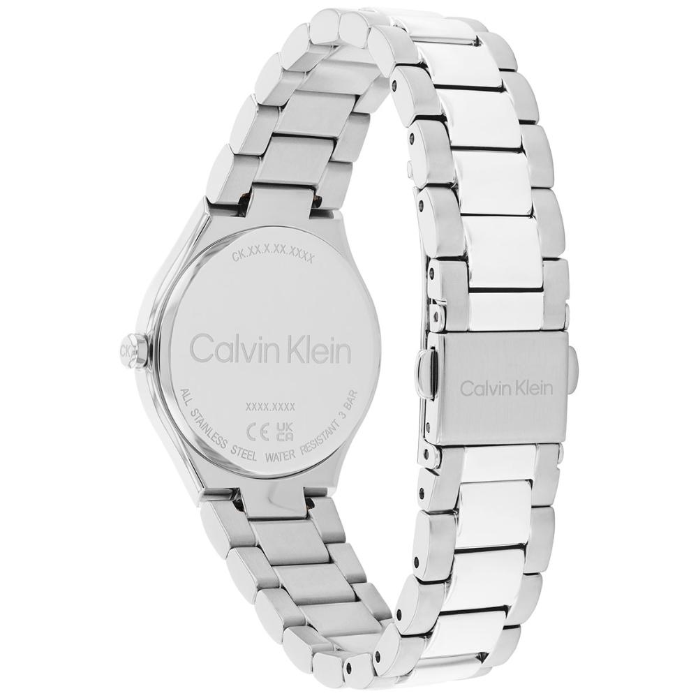 CALVIN KLEIN Admire White 30mm Silver Stainless Steel Bracelet 25200332