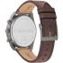CALVIN KLEIN Impact Green Multifunction 44mm Grey Stainless Steel Brown Leather Strap 25200363 - 2