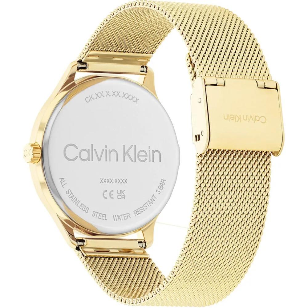 CALVIN KLEIN Dress Crystals Multifunction Gold Dial 38mm Gold Stainless Steel Milanese Bracelet 25200372