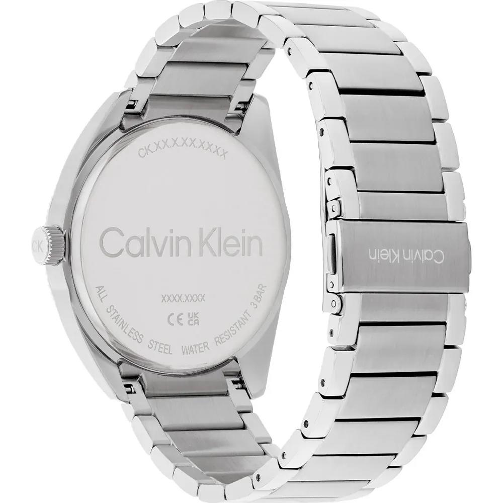 CALVIN KLEIN Progress Blue Dial 42mm Silver Stainless Steel Bracelet 25200446