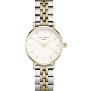 ROSEFIELD The Small Edit 26mm Two Tone Silver & Gold Stainless Steel Bracelet 26SGD-269 - 5801