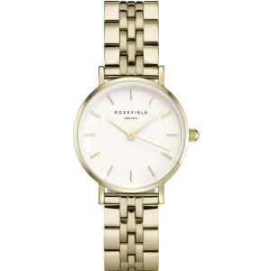 ROSEFIELD The Small Edit White Dial 26mm Gold Stainless Steel Bracelet 26WSG-267 - 5783