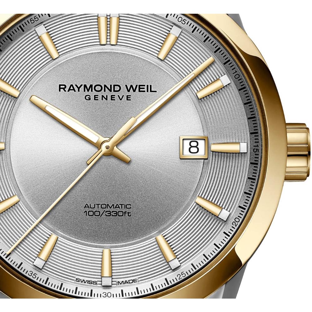 RAYMOND WEIL Freelancer Automatic 42mm Silver & Gold Stainless Steel Bracelet 2731-STP-65001