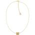 TOMMY HILFIGER Necklace Crystals Gold Stainless Steel 2780384 - 1