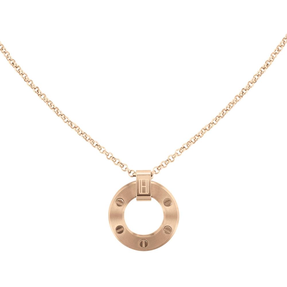 TOMMY HILFIGER Necklace Rose Gold Stainless Steel 2780644