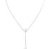TOMMY HILFIGER Heart Necklace Silver Stainless Steel 2780671 - 0
