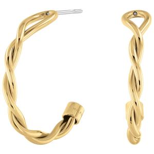 TOMMY HILFIGER Twist Earrings Gold Stainless Steel 2780687 - 23521